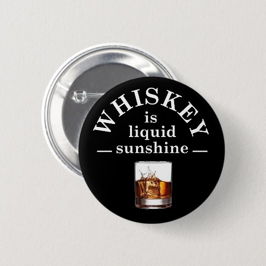 gezegden van korte whisky ronde button 5,7 cm (Voorkant /achterkant)