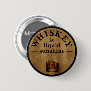 gezegden van korte whisky ronde button 5,7 cm