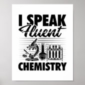 Gezegden voor chemieonderwijzers | Schroefgeschenk Poster (Voorkant)