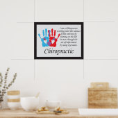Gezegden voor chiropractische aanpassingen poster (Keuken)