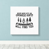 Gezegden voor de jacht op pijlstormvogels | Flintk Canvas Afdruk (Insitu (Houten vloer))