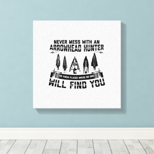 Gezegden voor de jacht op pijlstormvogels | Flintk Canvas Afdruk (Insitu (Houten vloer))