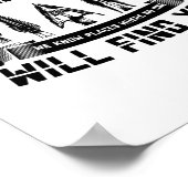 Gezegden voor de jacht op pijlstormvogels | Flintk Poster (Hoek)