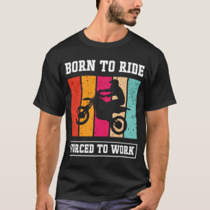 Gezegden voor motorfietsen Mannen Gezinsvrienden v T-shirt