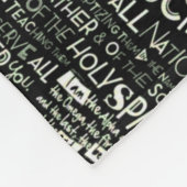 Gezegden voor positieve verering Collage Fleece Bl (Hoek)