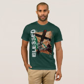 Gezegeld - Christelijke Bijbelscripts John 10:29 T-shirt (Voorkant volledig)