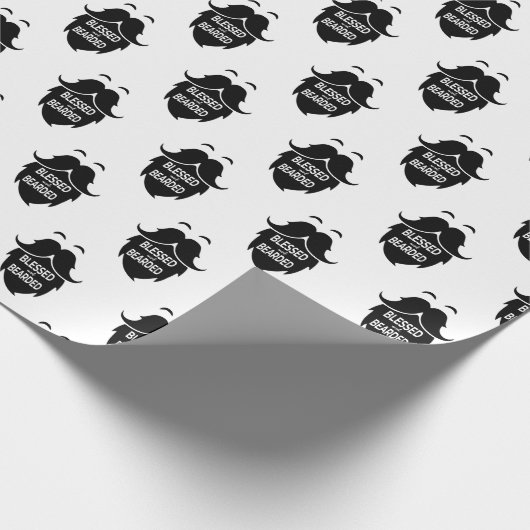 Gezegeld en gebogen cadeaupapier (Hoek)