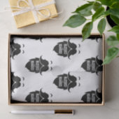 Gezegeld en gebogen tissuepapier (Geschenk)