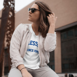 Gezegeld sinds [jaar] T-shirt