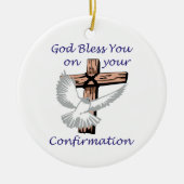 Gezegelde bevestiging keramisch ornament (Voorkant)