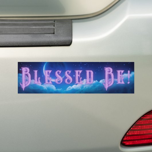 Gezegelde Bumpersticker zonder logo (Op auto)