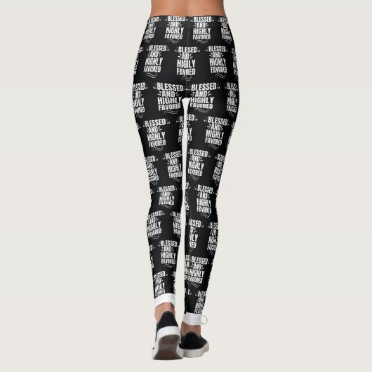 Gezegelde en zeer favoriete Leggings (Achterkant)