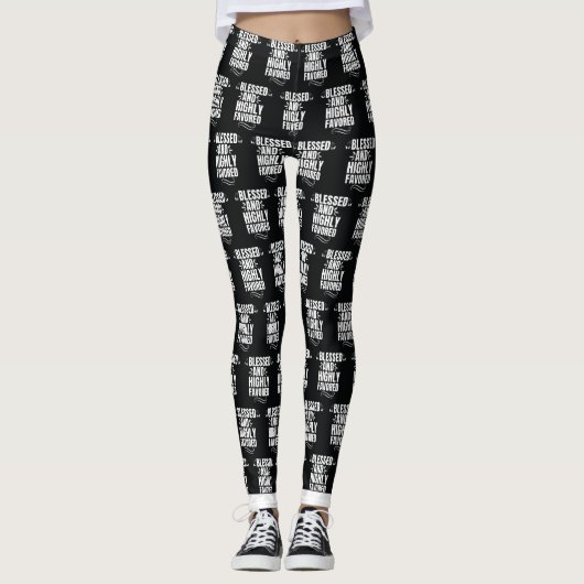 Gezegelde en zeer favoriete Leggings (Voorkant)