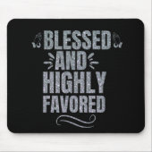 Gezegelde en zeer favoriete Muismat (Voorkant)