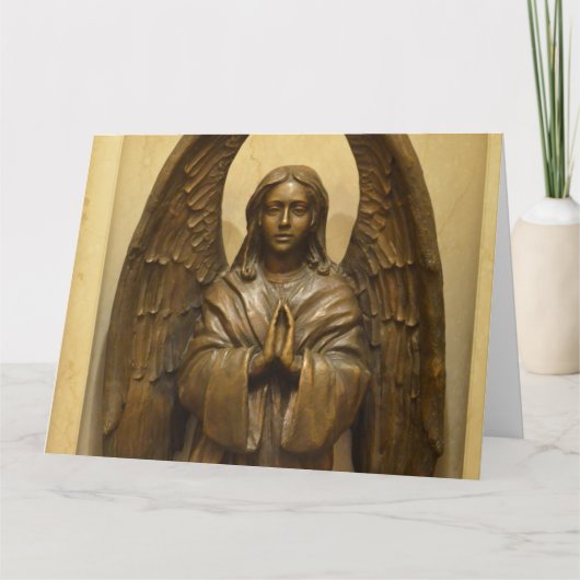 Gezegelde Engel Kaart (Voorkant)