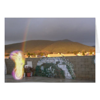 Gezegelde engel van Rainbows