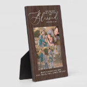 Gezegelde mam Proverbs 31 Scriptuur 3 Foto Collage Fotoplaat (Zijkant)