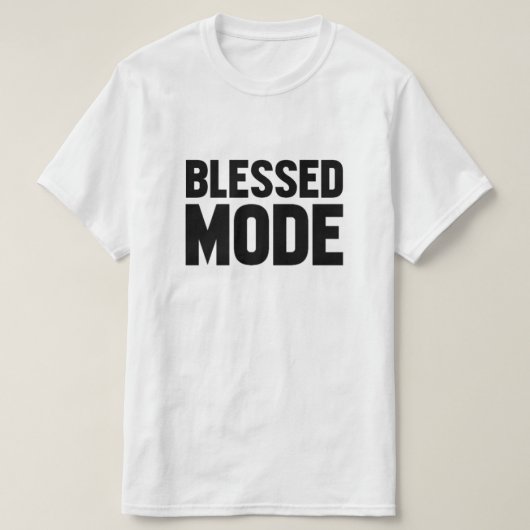 Gezegelde modus T-shirt (Design voorkant)