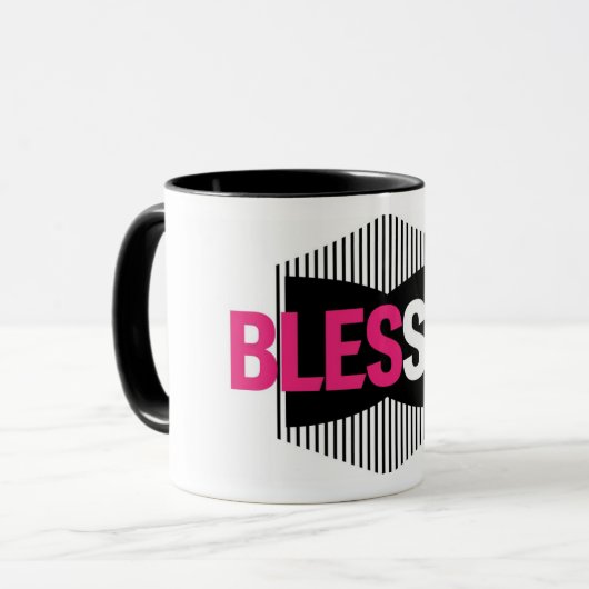 Gezegelde Mok (Voorkant links)