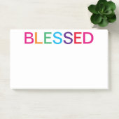 Gezegelde multi-kleuren post-it® notes (Kantoor)