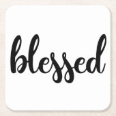 Gezegelde Onderzetter ingesteld (Voorkant)