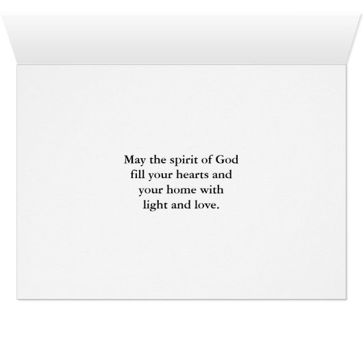 Gezegelde Pentecost Dove in vlucht met vuur (Binenzijde Horizontaal (Onderkant))