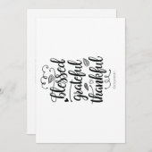 Gezegend (Voorkant / Achterkant)