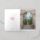 Gezegend 25ste Jubileum, Folie Wenskaart (Buiten Laag)