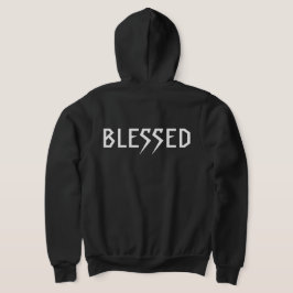 "GEZEGEND" 303 TATTOO ZWARTE ZIP UP HOODIE