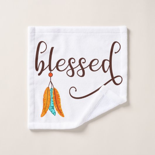 Gezegend Bad Handdoek (Wasdoekje)
