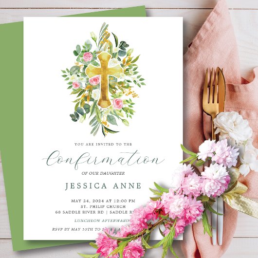 Gezegend begin Bevestiging Uitnodiging