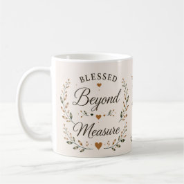 Gezegend Beyond Maat | Inspirerende koffiemok