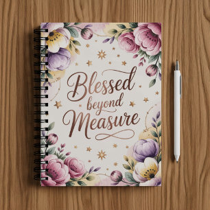 Gezegend boven mijn maat, Christelijk notitieboek