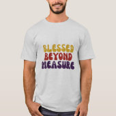 Gezegend bovenmate  t-shirt (Voorkant)