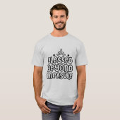 Gezegend bovenmate t-shirt (Voorkant volledig)