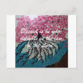 Gezegend Briefkaart (Voorkant)