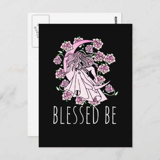 Gezegend Briefkaart (Voorkant / Achterkant)