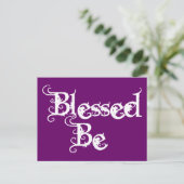 Gezegend Briefkaart (Staand voorkant)