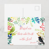 Gezegend Briefkaart (Voorkant / Achterkant)