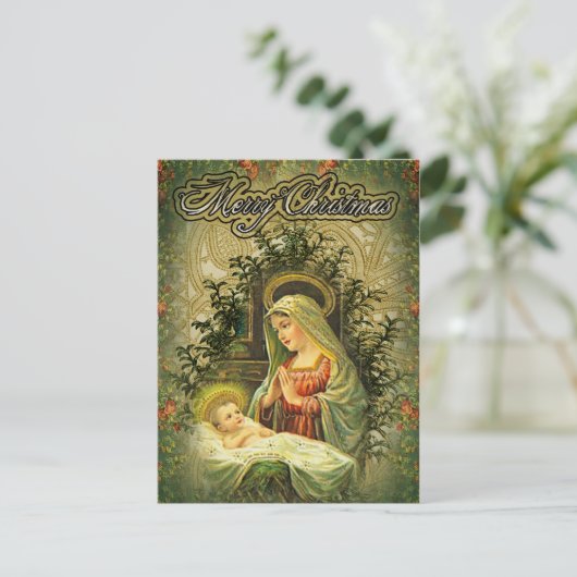 Gezegend Briefkaart (Staand voorkant)