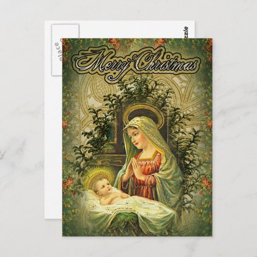 Gezegend Briefkaart (Voorkant / Achterkant)