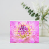 Gezegend Briefkaart (Staand voorkant)