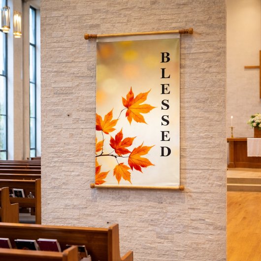 Gezegend buiten het seizoen spandoek