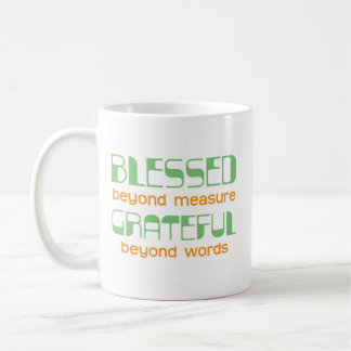 Gezegend Buiten Mate, Dankbaar Buiten Woorden Koffiemok