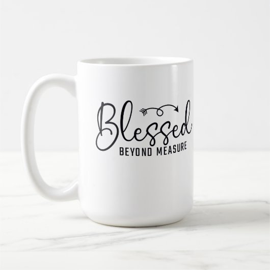 Gezegend Buiten Mate Koffiemok (Links)
