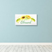 Gezegend Canvas Afdruk (Insitu (Houten vloer))