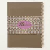 Gezegend! - Chocolade/Bessen Planner (Chocolade) (Achterkant)