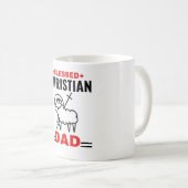 Gezegend Christelijk Pap Mok (Voorkant rechts)