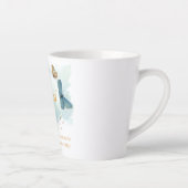 Gezegend - Christelijke geloofsovertuiging voor vr Latte Mok (Rechts)