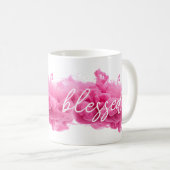 Gezegend dankbaar dank u geschenken voor mam papa koffiemok (Voorkant rechts)